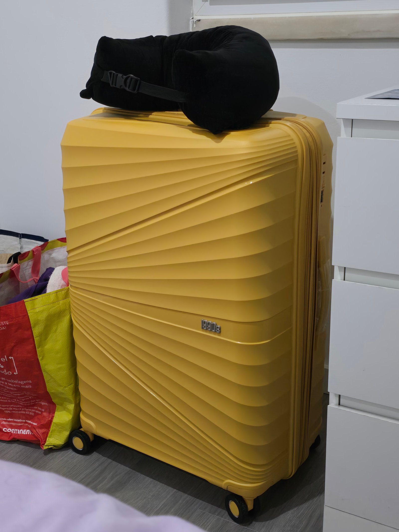 A mala de porão que passou a viajar comigo
